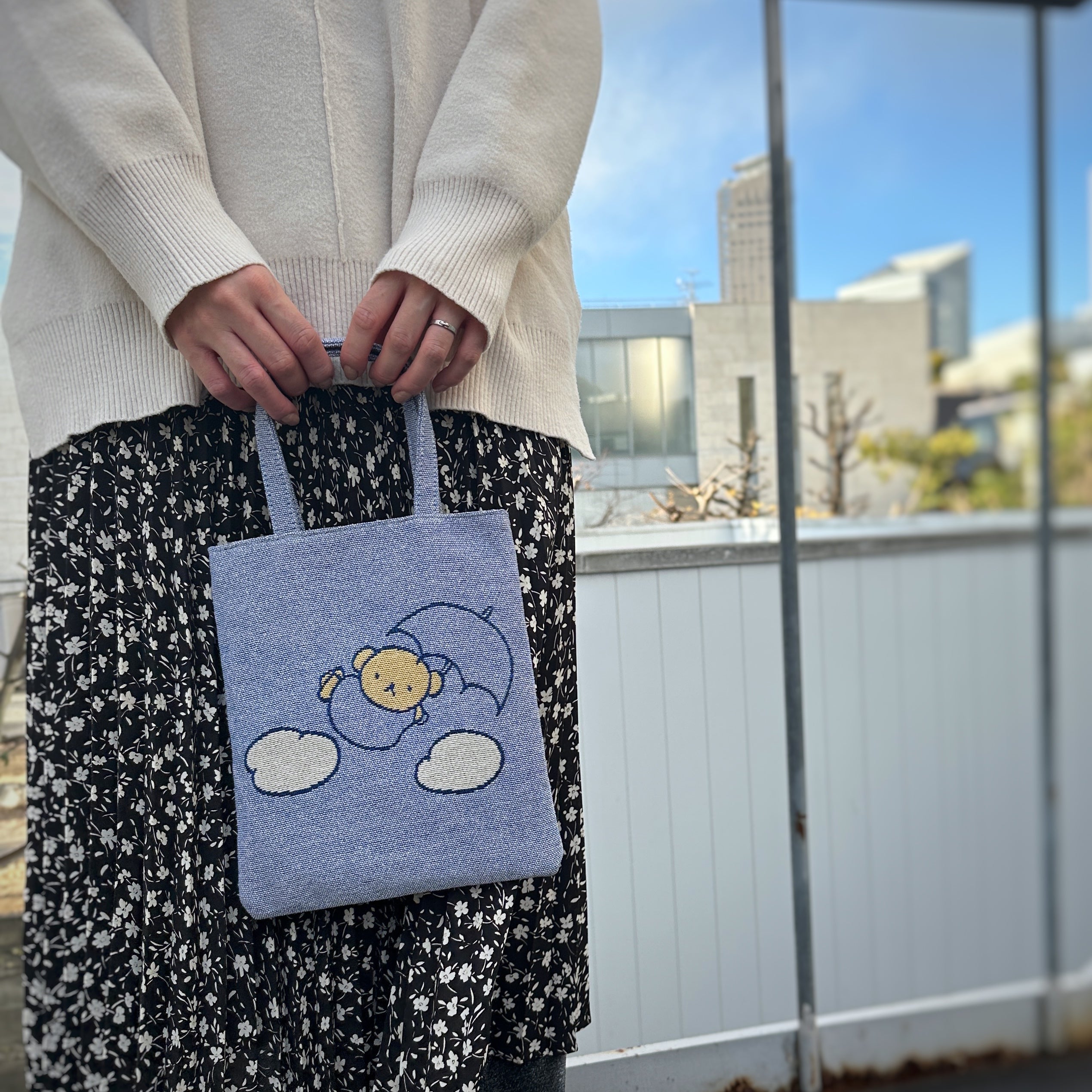 Dick Bruna] ジャガードミニフラットトート – HEMING'S official
