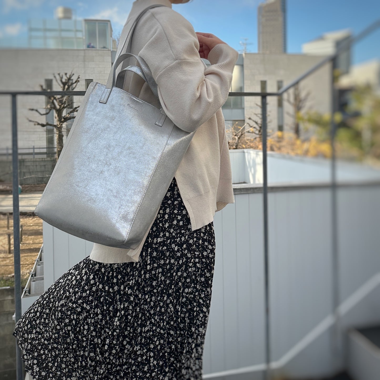 [Finissage] ダブルハンドルグリッタートート