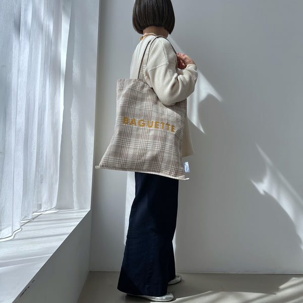 [Finissage] フレンチエピスリーcheckトート