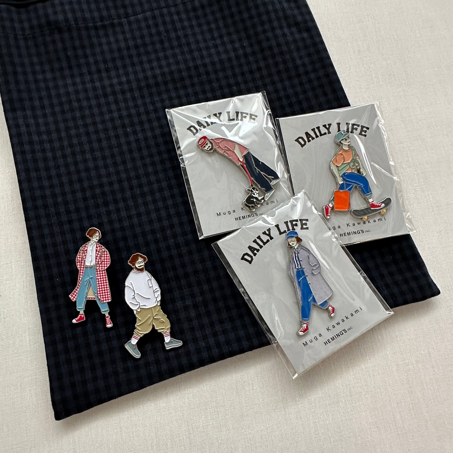 [MANGO ART] Muga PINS