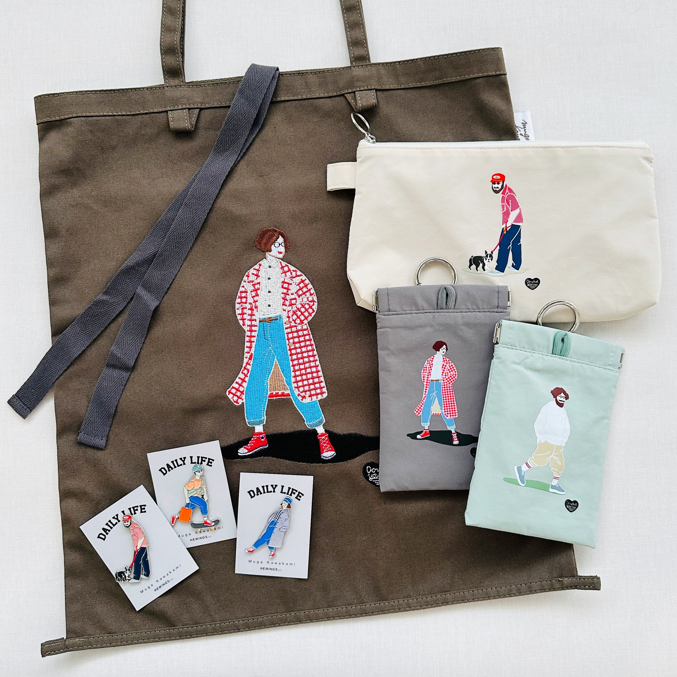 ＊ふくちゃん様＊ハンドメイド　トートバッグ　 マフラー MANGO ART] Mugaトート – HEMING'S official online store