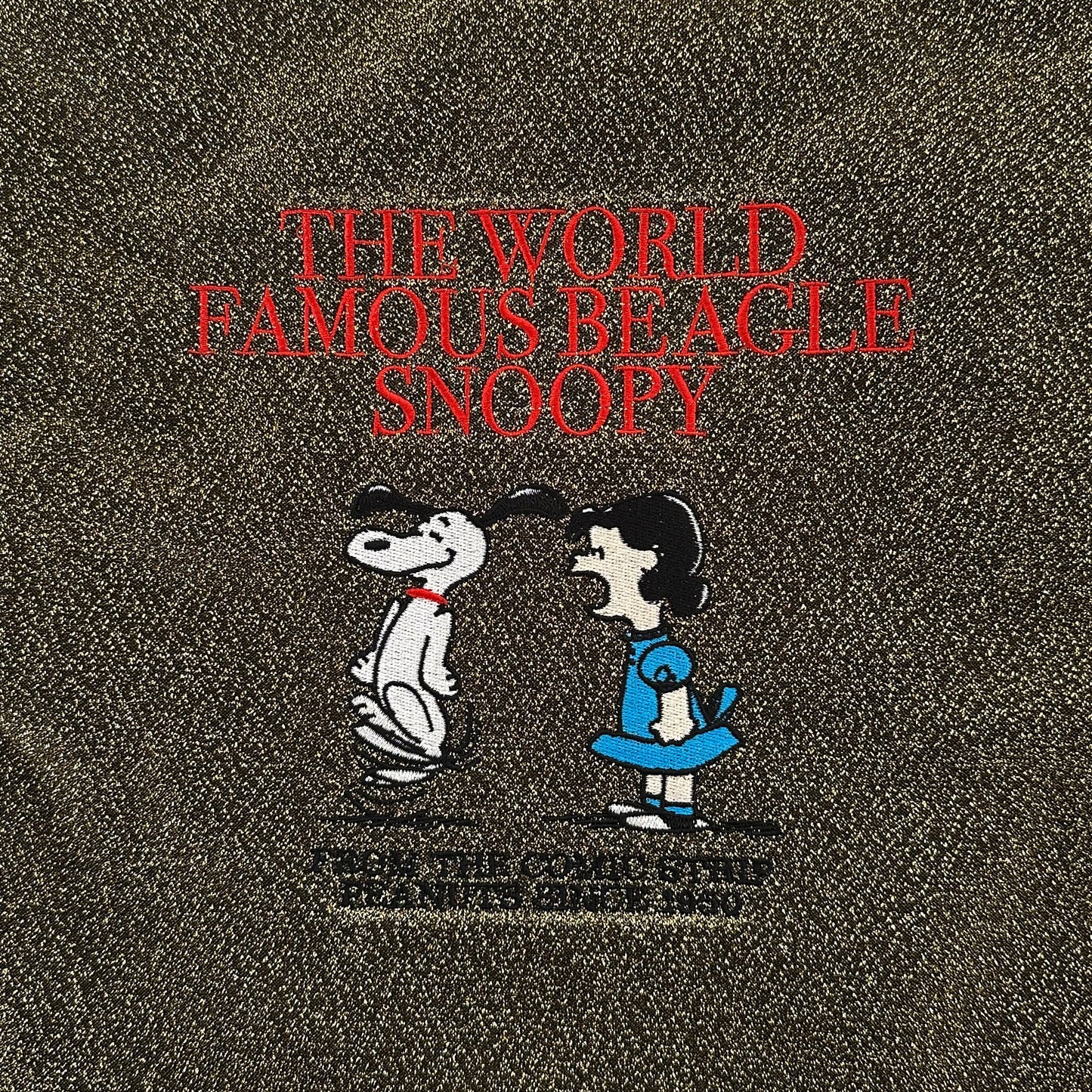 [PEANUTS] PN/ラメフラットトート