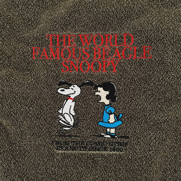 [PEANUTS] PN/ラメフラットトート
