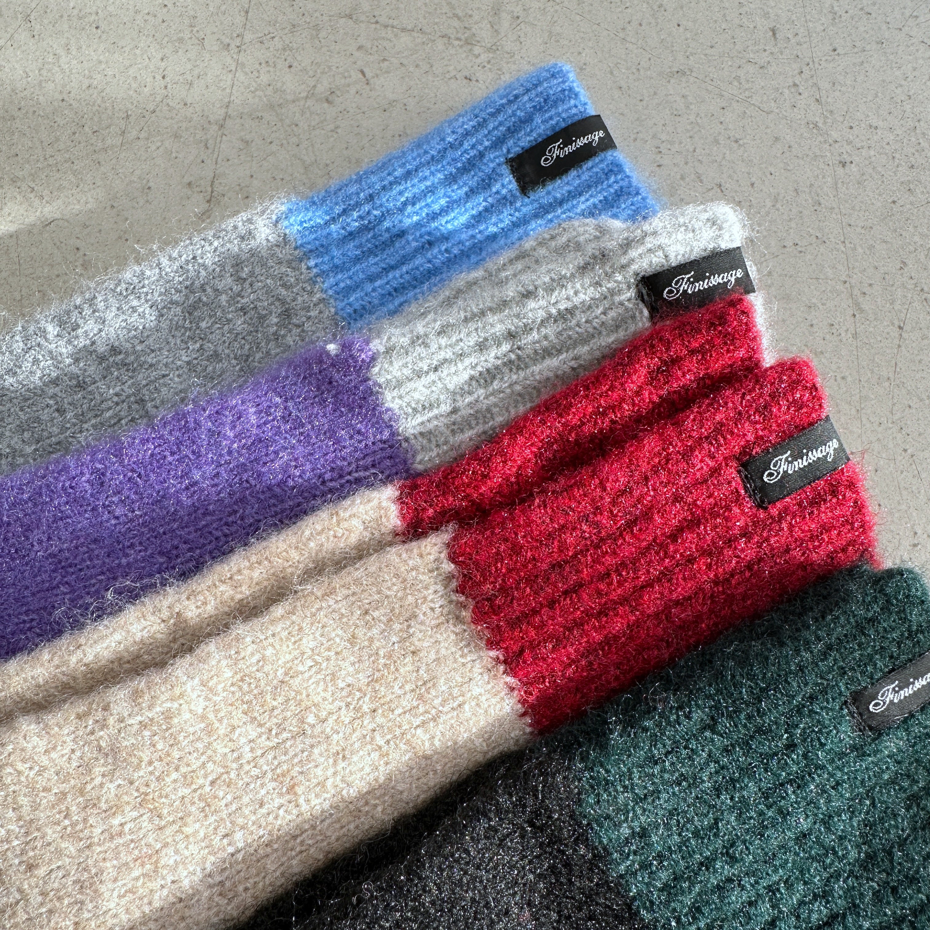 Finissage] テンダーバイカラーミトン – HEMING'S official online store