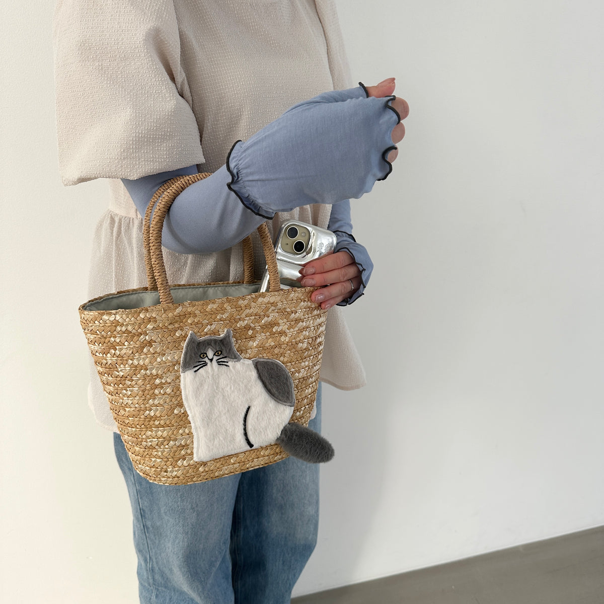 fam] ファーリーかごバッグ – HEMING'S official online store