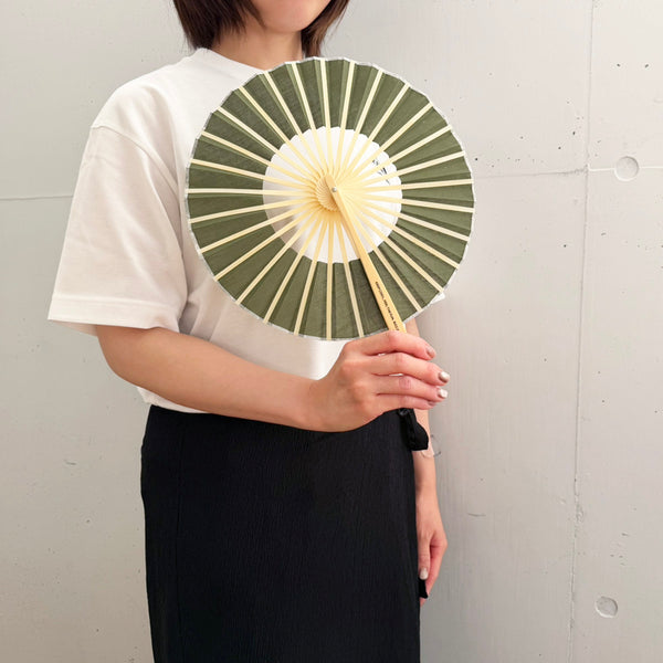 [RICCA] サークル扇子(送料無料/ゆうパケット)