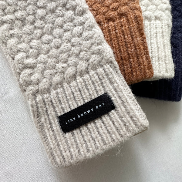 [Finissage] アランニットアームウォーマー