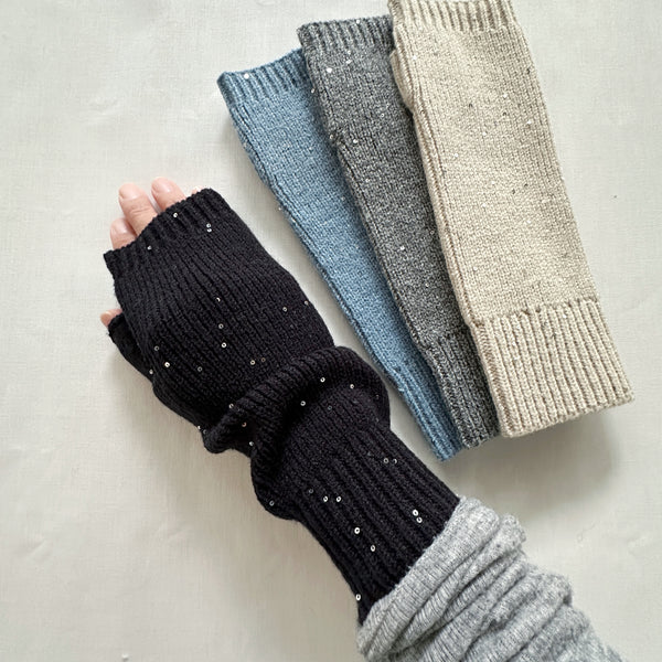 [Finissage] スパングルニットアームウォーマー