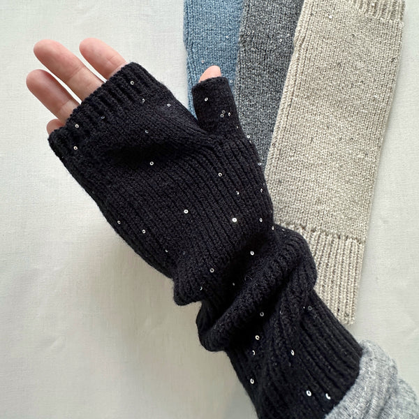 [Finissage] スパングルニットアームウォーマー