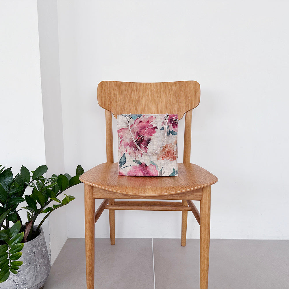 シナモンとポトフ etoffe] Castilla Textile FLOWERS VINTAGE PINK – HEMING'S official