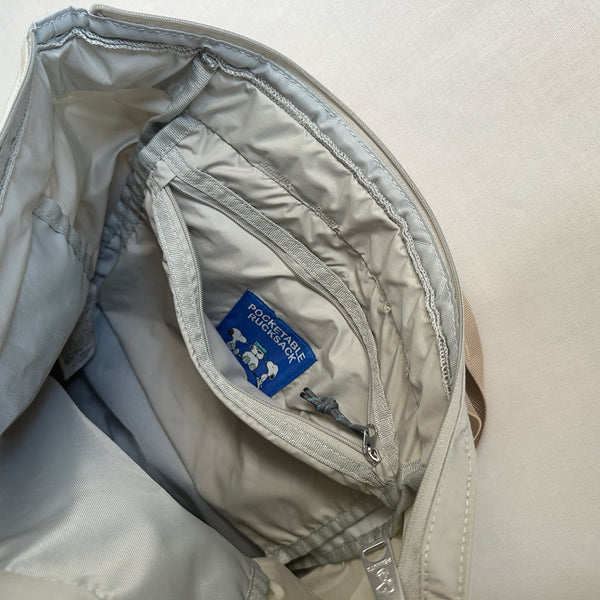 [PEANUTS] PN/SOLEILポケッタブル2WAYリュック