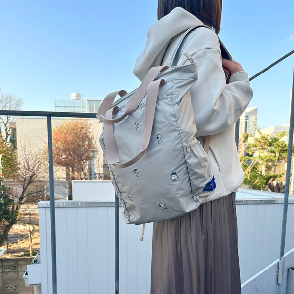 [PEANUTS] PN/SOLEILポケッタブル2WAYリュック