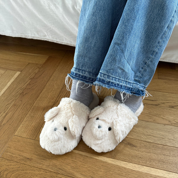 [JOliJOli] テディヒールスリッパ