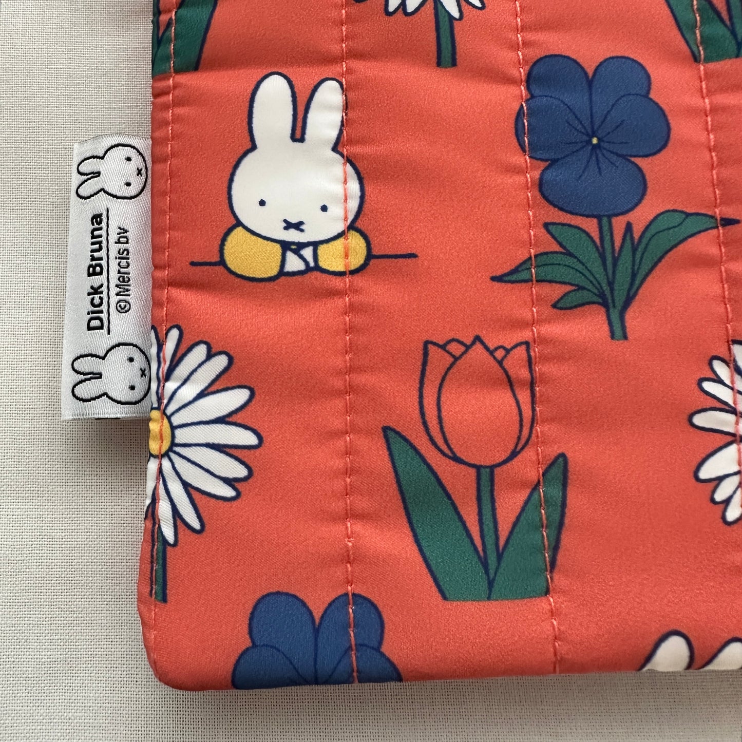 [Dick Bruna] DB/キルティングフラットポーチ