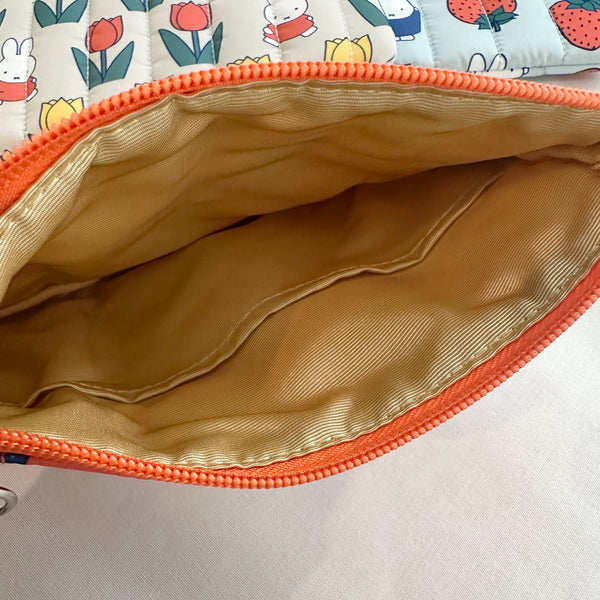 [Dick Bruna] DB/キルティングフラットポーチ