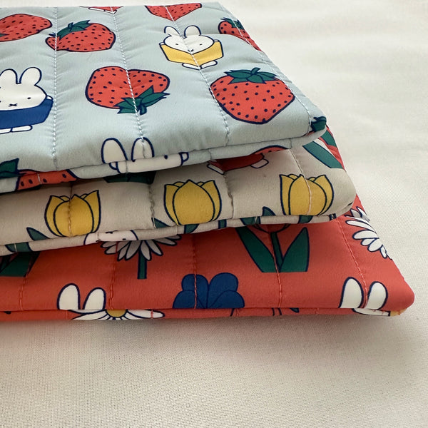 [Dick Bruna] DB/キルティングフラットポーチ