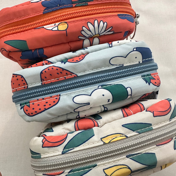 [Dick Bruna] DB/キルティングスクエアポーチ