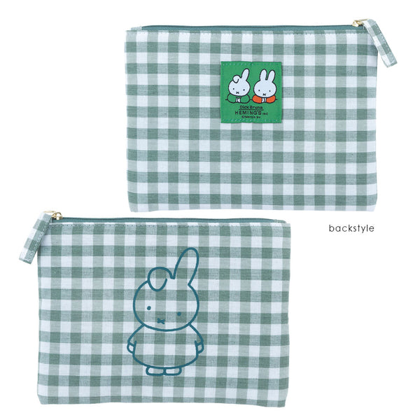 [miffy] コレクターズポーチDickBruna ギンガム（2柄）