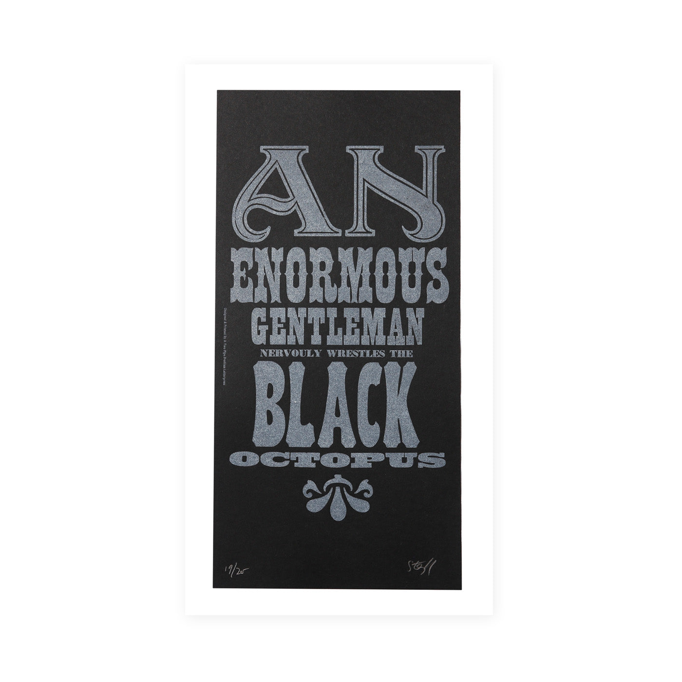 [ATPPL] Typography Poster/M size