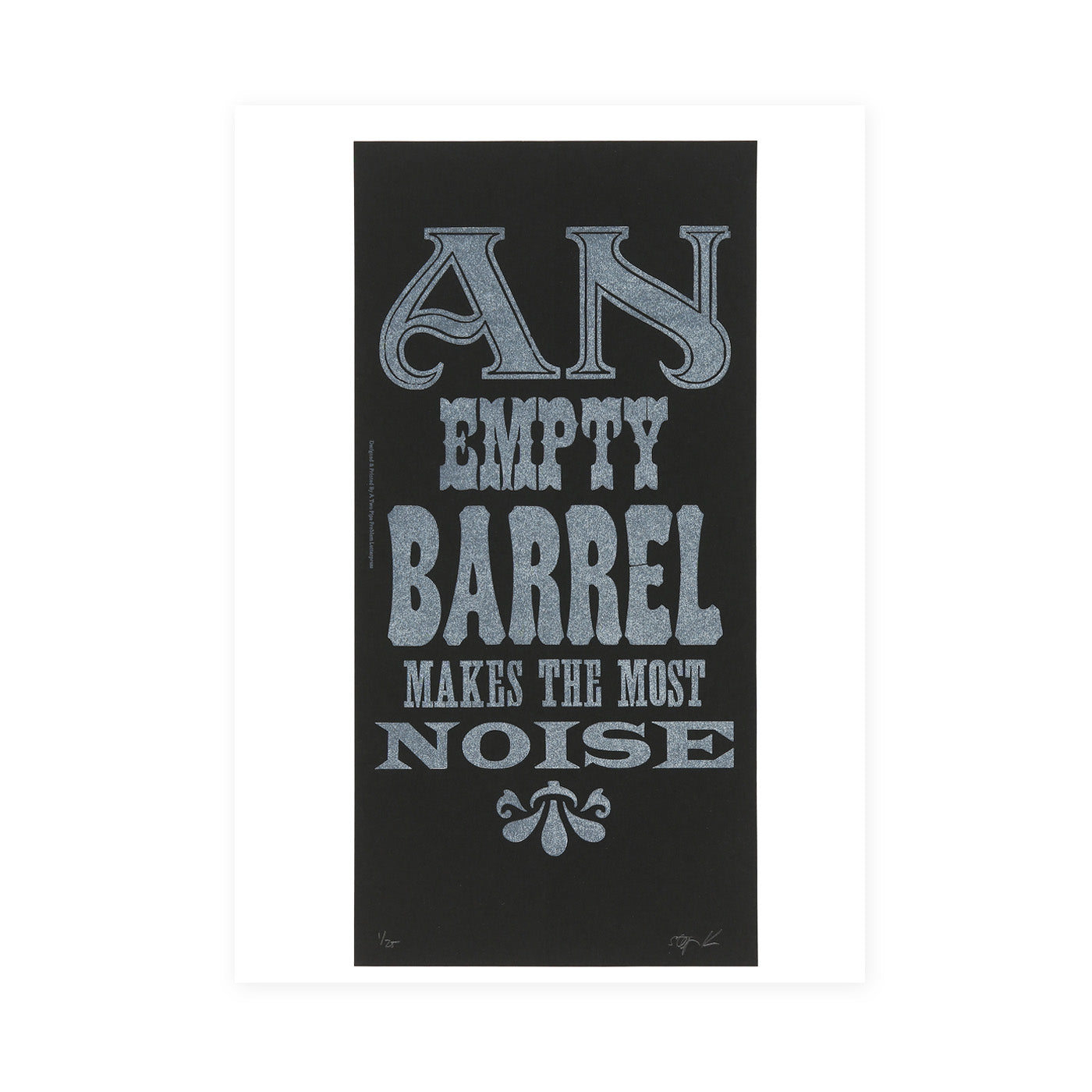 [ATPPL] Typography Poster/M size