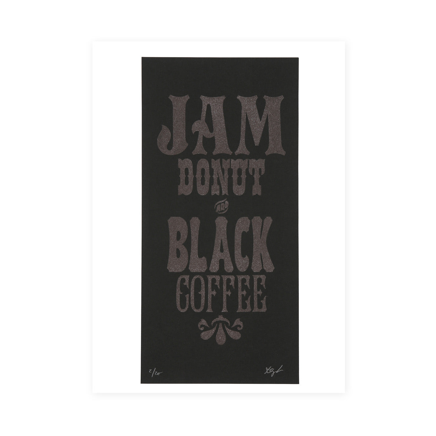 [ATPPL] Typography Poster/M size