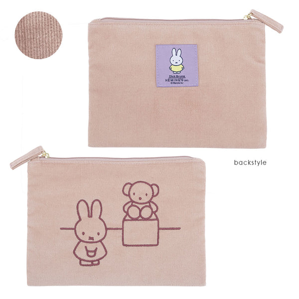 [miffy] コレクターズポーチDickBruna Corduroy