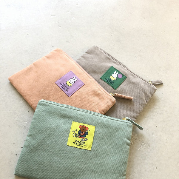 [miffy] コレクターズポーチDickBruna Corduroy
