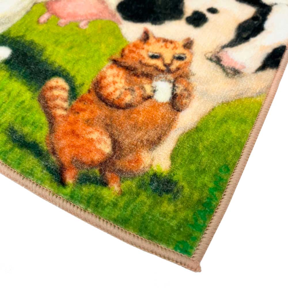 [MANGO ART]「ねこの暮らし」 by カマノレイコ タオルハンカチ