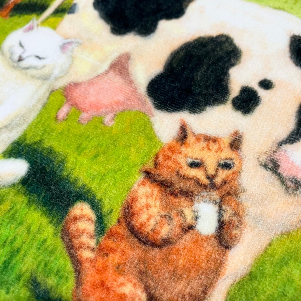 [MANGO ART]「ねこの暮らし」 by カマノレイコ タオルハンカチ