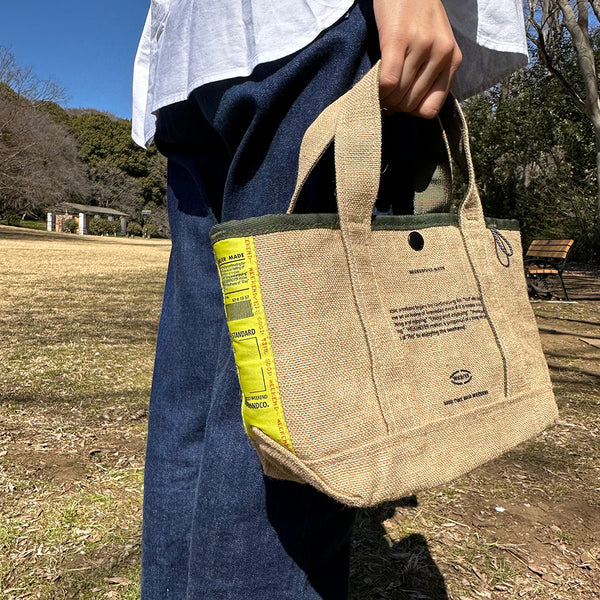 [WEEKENDER]JUTE MINI TOTEBAG