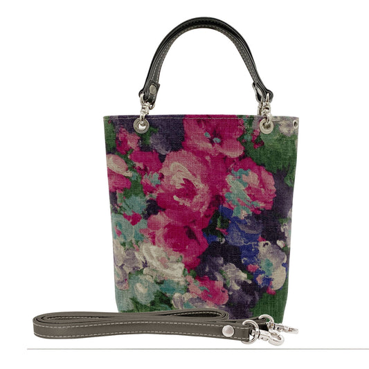 [etoffe] Pochette IMPRESSIVE ROSE/GRAY