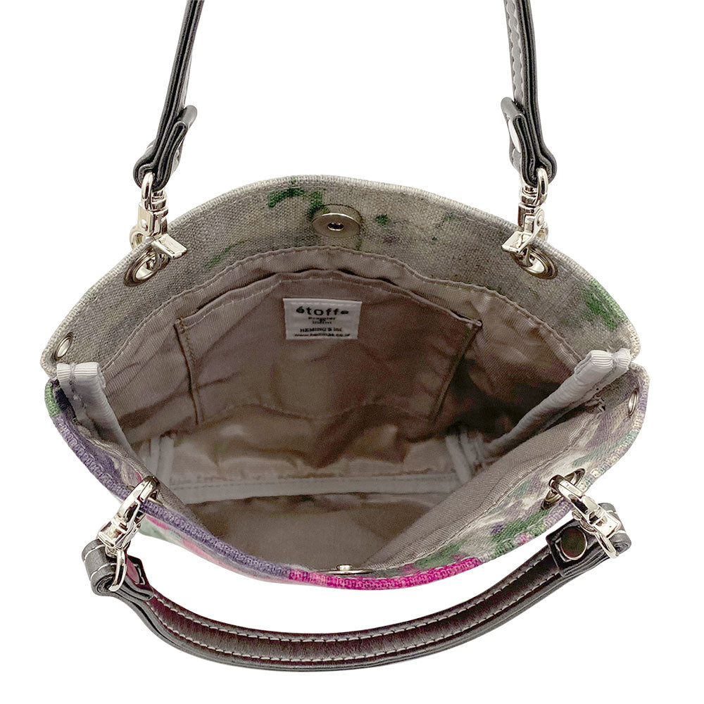 [etoffe] Pochette IMPRESSIVE ROSE/GRAY