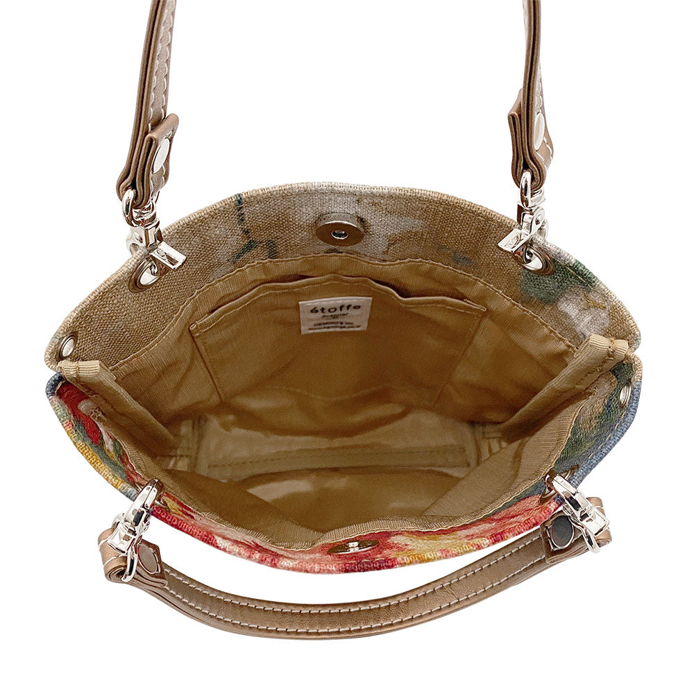 [etoffe] Pochette IMPRESSIVE ROSE/BEIGE