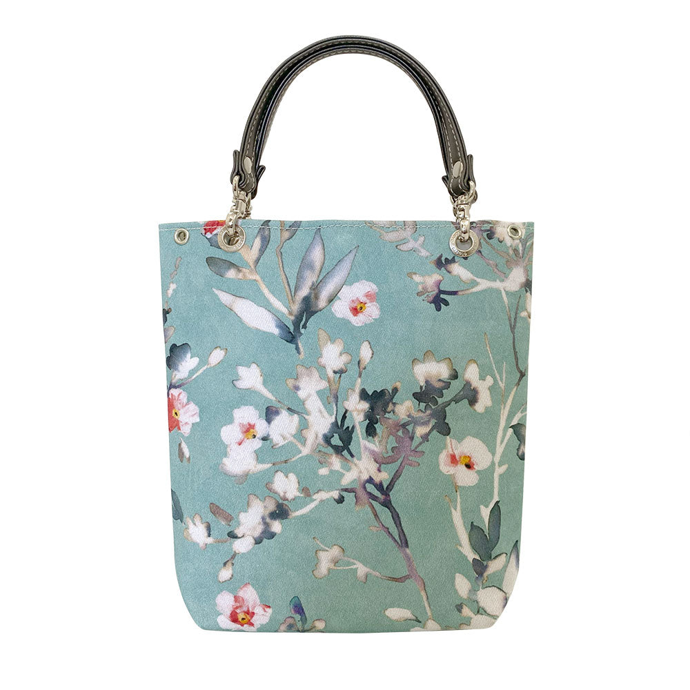 [etoffe] Pochette SAFECO AUBEPINE/AQUA