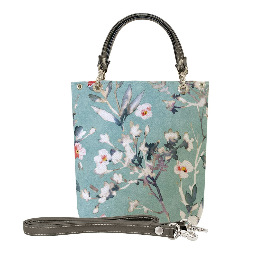 [etoffe] Pochette SAFECO AUBEPINE/AQUA