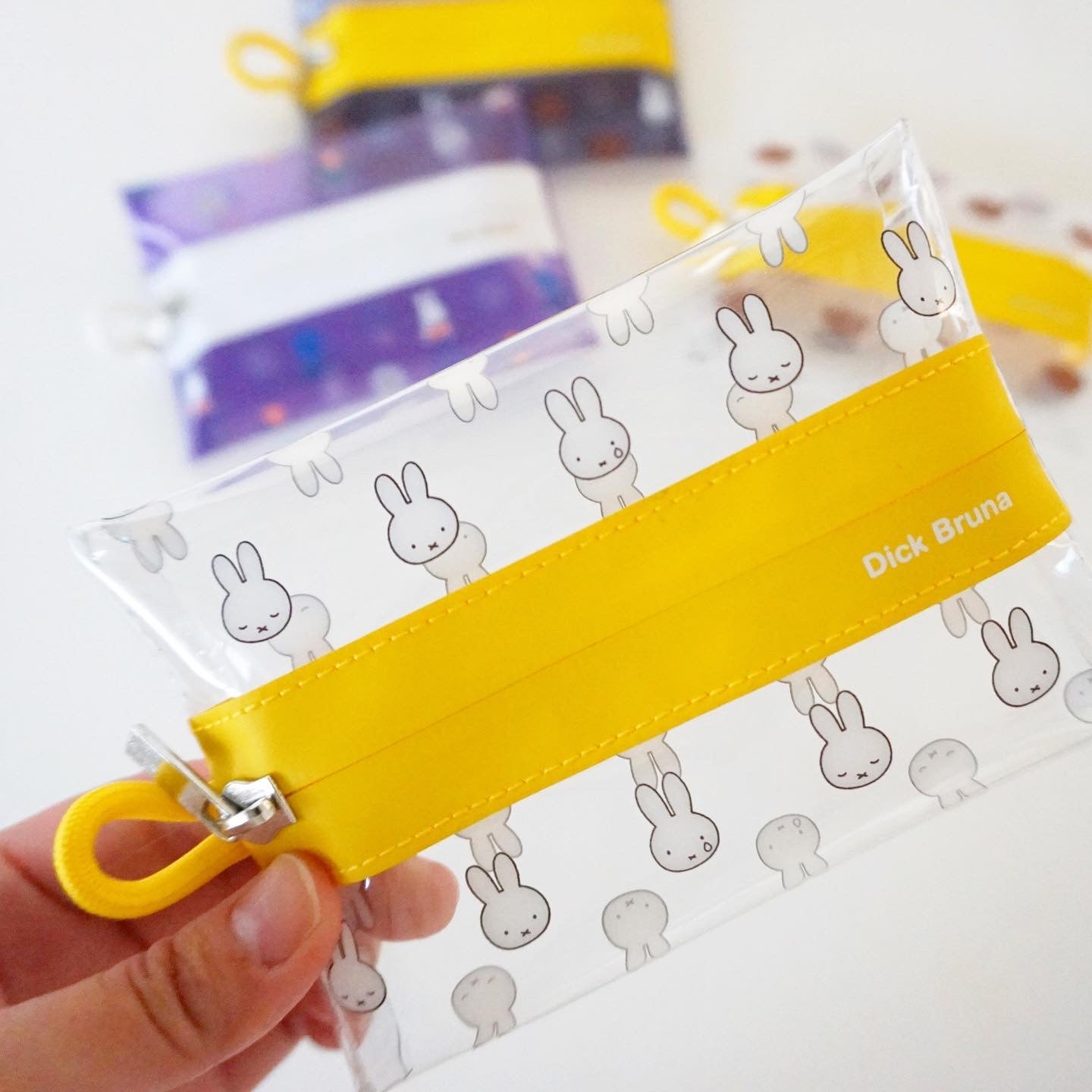 [Dick Bruna] 【ストア限定】CLEARオープンクローズポーチＳ