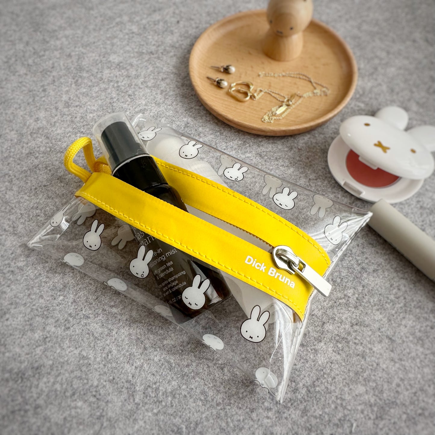 [Dick Bruna] 【ストア限定】CLEARオープンクローズポーチＳ