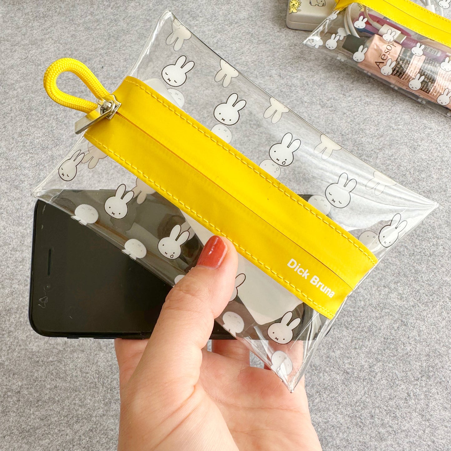 [Dick Bruna] 【ストア限定】CLEARオープンクローズポーチＳ