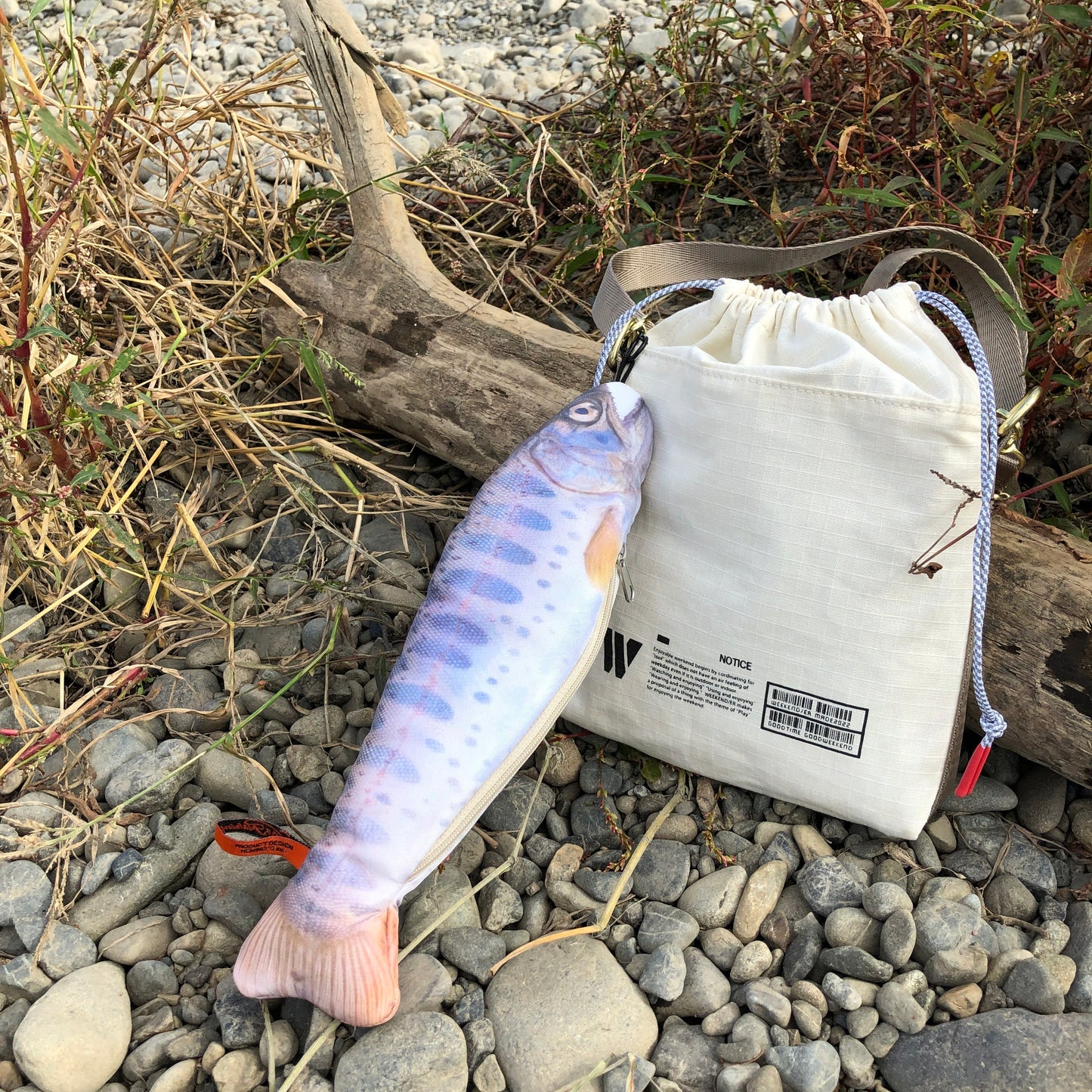 [camp & fishing] フィッシングポーチ