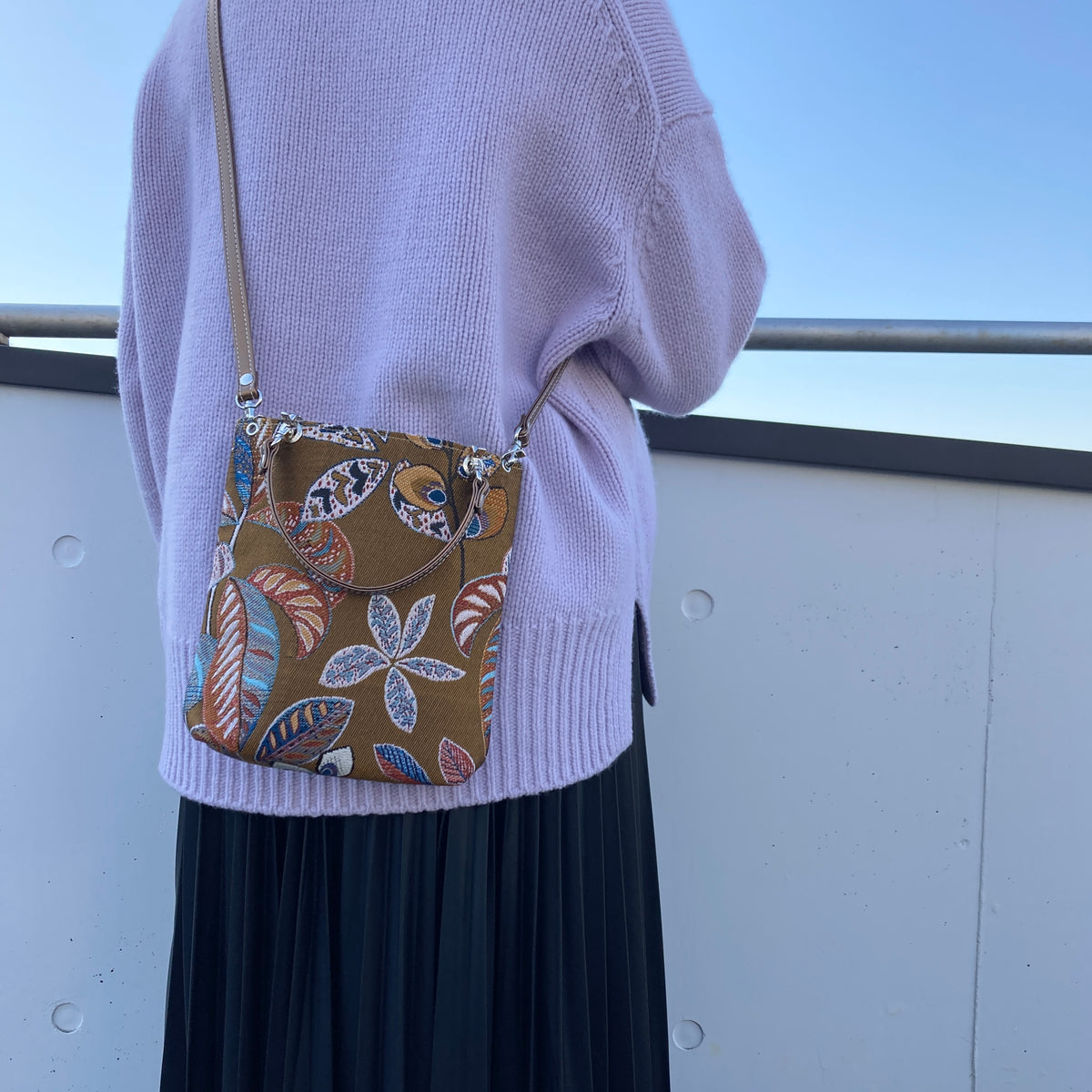 [etoffe] Pochette SAFECO TRESOR/PEANUT
