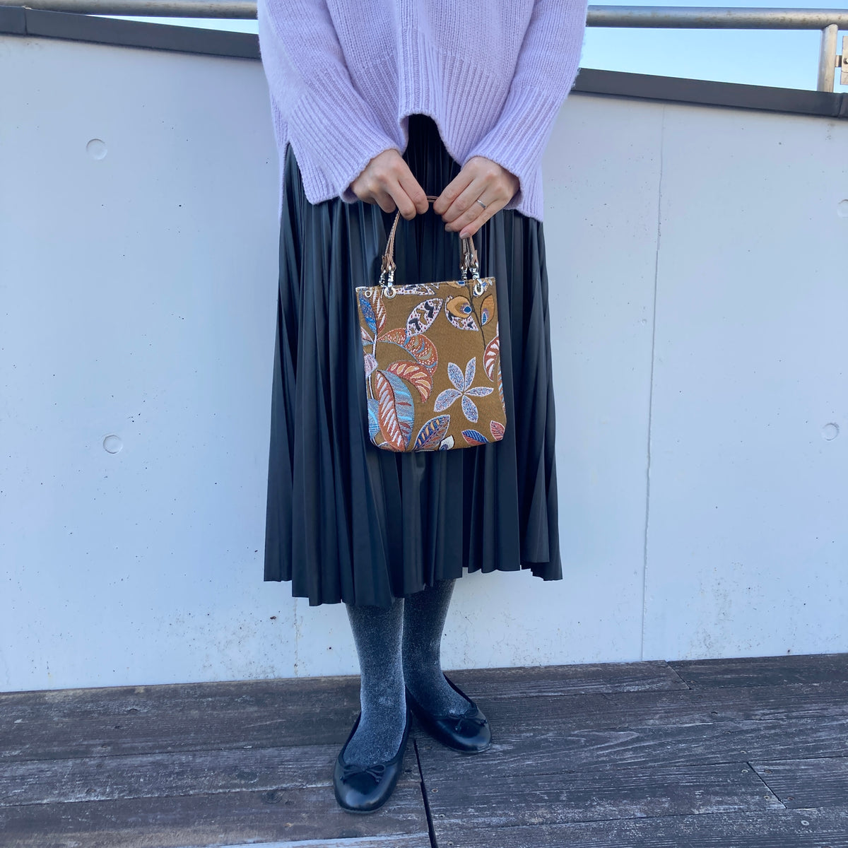 [etoffe] Pochette SAFECO TRESOR/PEANUT