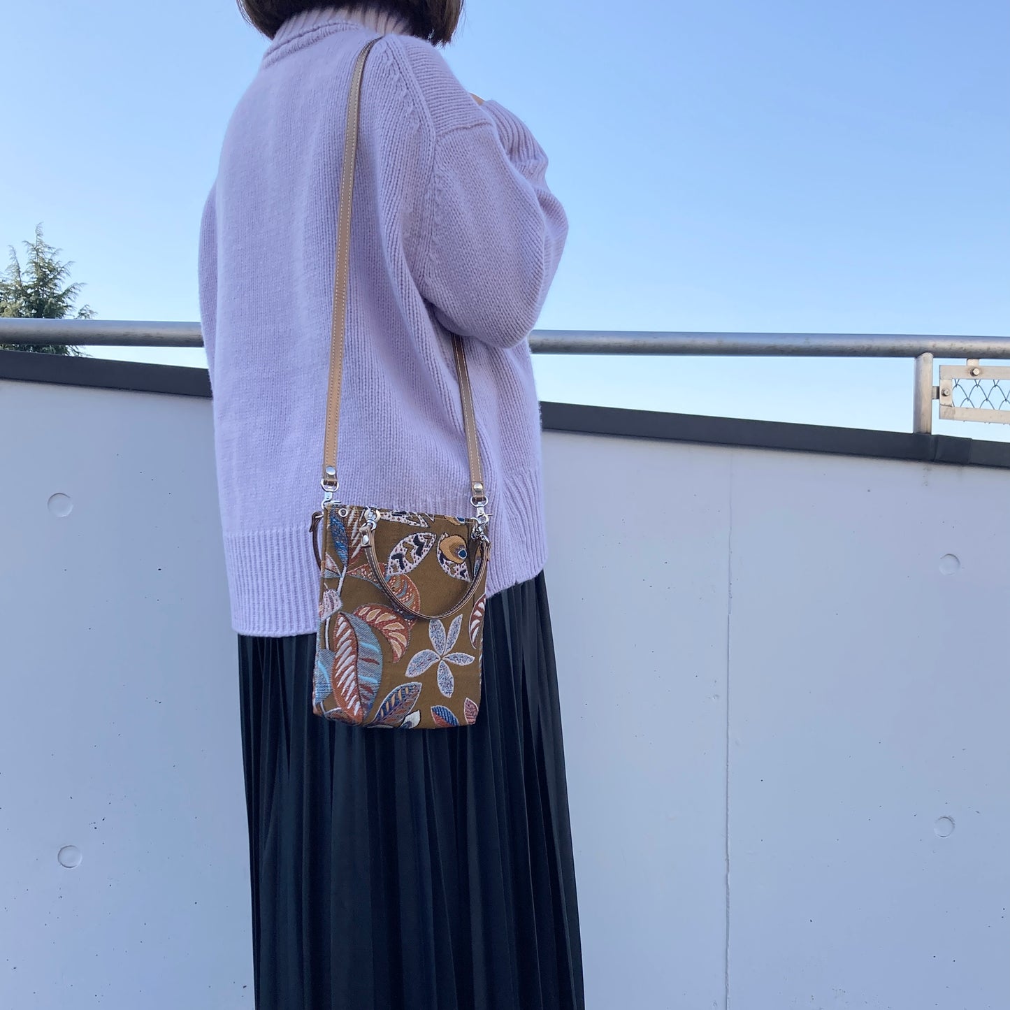 [etoffe] Pochette SAFECO TRESOR/PEANUT