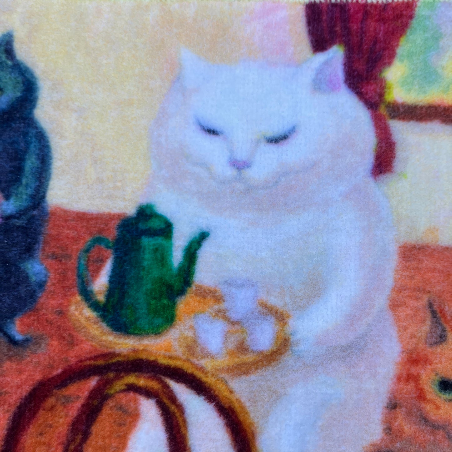 [MANGO ART]「ねこの暮らし」 by カマノレイコ タオルハンカチ